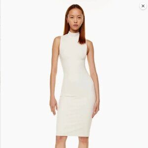 Aritiza Contour Mockneck Midi Dress